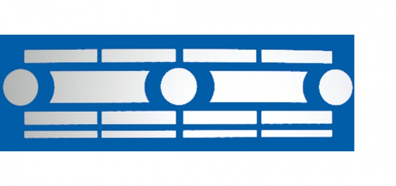 Schablone Mauer - Wandschablone - Bordürenschablone